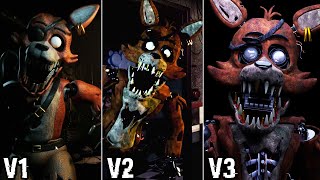 Evolution of FNAF Plus Jumpscares amp Extras LostPawPlay version [upl. by Gnuhn349]