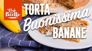 Torta Buonissima alle Banane e Gocce di Cioccolato Senza Uova [upl. by Drarreg]