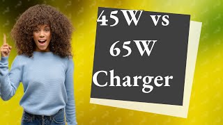 Can I use a 45W charger instead of 65w MacBook Pro [upl. by Ramo]