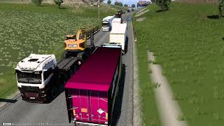 Die Tägliche Chaos Tour nach CalaisF 20 mit EScania  Unterwegs auf TruckersMP PPT [upl. by Delinda854]