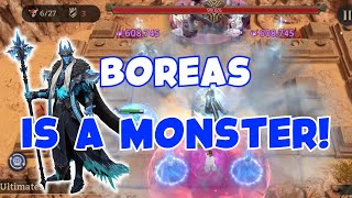 Boreas POWERCREEPS EVERYONE 😱 GR221 SOLO DPS Showcase Watcher of Realms [upl. by Westbrook]