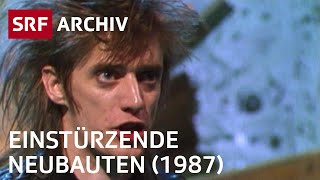 Einstürzende Neubauten im Schweizer Fernsehen 1987  Punk im TV  SRF Archiv [upl. by Nivahb]