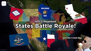 AOC2 Megamod States Battle Royale [upl. by Calabresi]