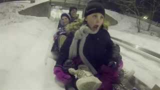 Take a Ride on the Pokagon State Park Toboggan  Indiana DNR [upl. by Nhguavoj]