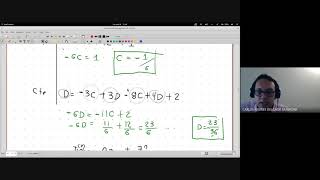 Matemáticas discretas II Clase 5 5 Ejemplo relaciones de recurrencias no homogeneas [upl. by Ahseyn]