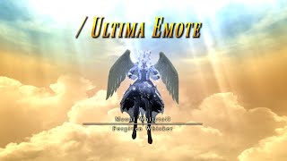 FFXIV Ultima Emote [upl. by Anam776]