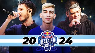 ¡DE LUJO CLASIFICADOS RED BULL BATALLA ARGENTINA 2024 [upl. by Dibbrun]