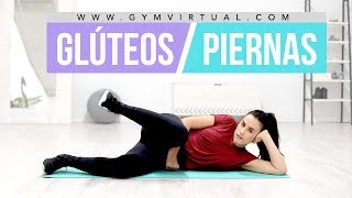 Rutina para trabajar glúteos y piernas  10 minutos GymVirtual [upl. by Charity]