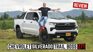 Chevrolet Silverado Trail Boss Z71 🔥 ¿La mejor PickUp Full Size 🔥 Prueba  Reseña 4K [upl. by Aprile]