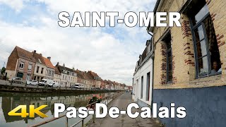 🇫🇷 SAINTOMER  PasdeCalais  FRANCE  4K UHD [upl. by Niamrej]