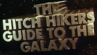 The Hitchhikers Guide to the Galaxy  Title Sequence  BBC Studios [upl. by Cicely]