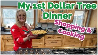 FAMiLY OF 10 DOLLAR TREE DiNNER GROCERY HAUL amp COOKiNG 😉😋 [upl. by Elfstan]