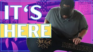 Deering Vega Senator UNBOXING and REVIEW [upl. by Setarcos]