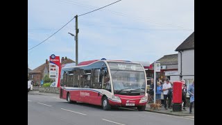 THRASH Borders Buses 11504 YJ15AAY on 418 to Wooler 20240903 Part 3 [upl. by Jackie]