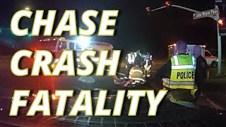 GRAPHIC Motorcyclist dies during police chase in Maricopa AZ [upl. by Notsej]