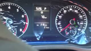 How to Passat speed warning reset [upl. by Wollis]