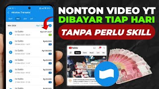 DIBAYAR  Cuma Nonton Video Doang Tiap Hari Cuan Terus  Cara Dapat Uang Dari Internet [upl. by Itram206]