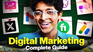 Learn DIGITAL MARKETING In 2024 FULL ROADMAP 🚀  Build A Career In Digital Marketing [upl. by Hanus]