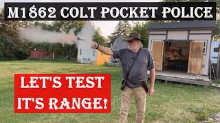 The Little Revolver that Could M1862 Colt Pocket Police Distance Challenge [upl. by Antebi]