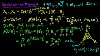 ML 77 DirichletCategorical model part 1 [upl. by Gideon]