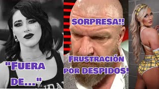 Malas Noticias Rhea Ripley Frustración en WWE por DESPIDOS Sorpresa Tiffany Stratton [upl. by Ierdna83]