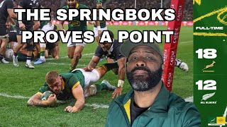 Springboks tried a different style vs All Blacks [upl. by Corine]