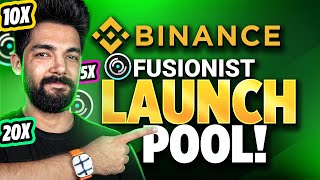 BİNANCE LAUNCHPOOL GELDİ  BEDAVA FUSİONİST TOKEN KAZAN [upl. by Jordanson405]