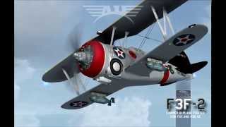 Aeroplaneheaven Grumman F3f2 Promo 1 [upl. by Millicent]