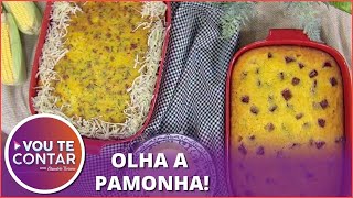 Aprenda essa receita prática e fácil de pamonha doce ou salgada [upl. by Nawk]