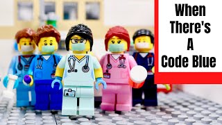 Healthcare Workers During A Code Blue  LEGO Hospital Stop Motion [upl. by Siver]