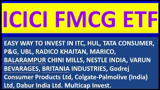 🚩ICICI Prudential Nifty FMCG ETF Full Analysis 🚩 Hindi 🚩 [upl. by Nolram]