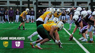 BUCS Gameweek 6  University of Nottingham American Football Gold v Durham University [upl. by Yarahs4]