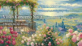 BRUCH Violin Concerto No2  IAdagio ma non troppo [upl. by Yelsa]