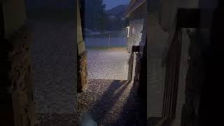 Hail storm in Colorado [upl. by Prince]