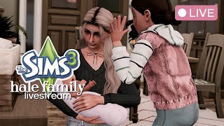 hanging with the hales・the sims 3 hale family livestream 23 [upl. by Jacinta]