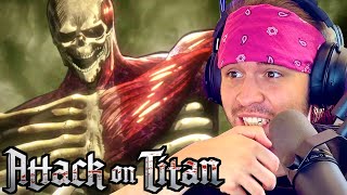 Human or Titan ☠️  Attack On Titan 1x9 FIRST TIME REACTION [upl. by Nosmirc]