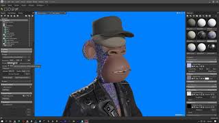 Create a 3D Bored Ape Yacht Club PFP in 10 minutes  using House of Kibaa source files amp Marmoset [upl. by Ojyram976]