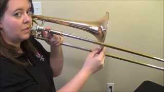 Trombone Lesson 11 Assembly and hand placement [upl. by Clemente]