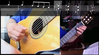 Lavenders Blue Cinderella Dilly Dilly Classical Guitar Easy  Popular Songs 1 [upl. by Crain]