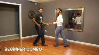 Salsa Lesson Recap Beginner and Advanced Combinations for 61817 [upl. by Saire199]