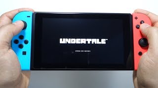 Undertale Nintendo Switch gameplay [upl. by Kier]