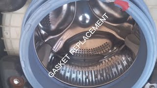 HAIER washing machine gasket replacementHaier machine leaking water easy fix [upl. by Horick]