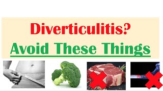 What To Avoid with Diverticulitis  Risk Factors amp Ways to Reduce Risk [upl. by Ailimac]