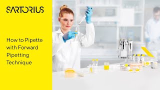 Pipetting with Forward Pipetting Technique [upl. by Innavoj]