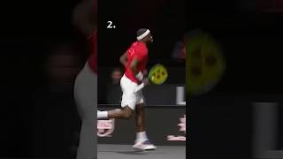 Tiafoes TWO amazing winners v Djokovic 😱 [upl. by Shurwood]