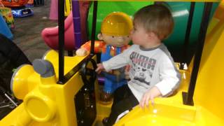 Brett riding Bob the Builder at Chuck E Cheese [upl. by My352]