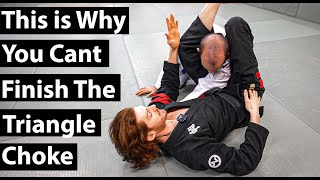 Triangle Choke The Detail That Changes Everything  Complete Guide [upl. by Hsizan]