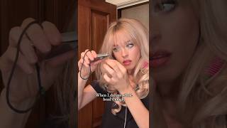 Using Toenail Clippers To Cut Bangs [upl. by Lindblad]