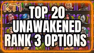 20 Best 7 Star Champions To Rank 3 Unawakened In My Opinion November 2023 [upl. by Ogdon723]