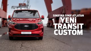 Sınıfına Sınıf Atlatan Yeni Transit Custom  Ford Ticari Araçlar [upl. by Noellyn916]